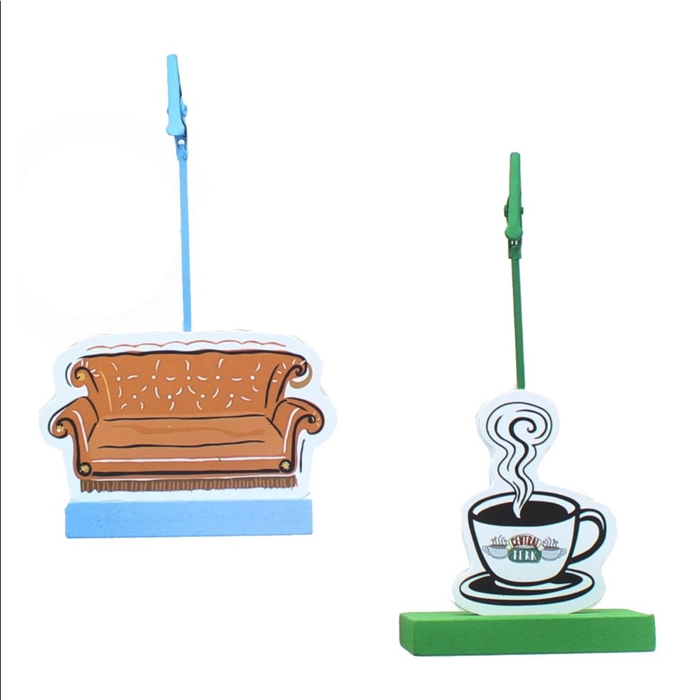 Friends Central Perk Photo Clip Holders | Set of 2